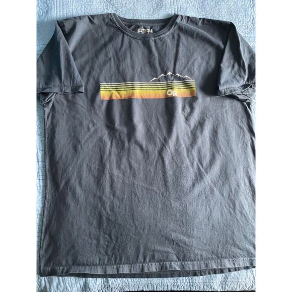 Mens Outdoor Research Tee Pre Owned Black XXL - Picture 1 of 5